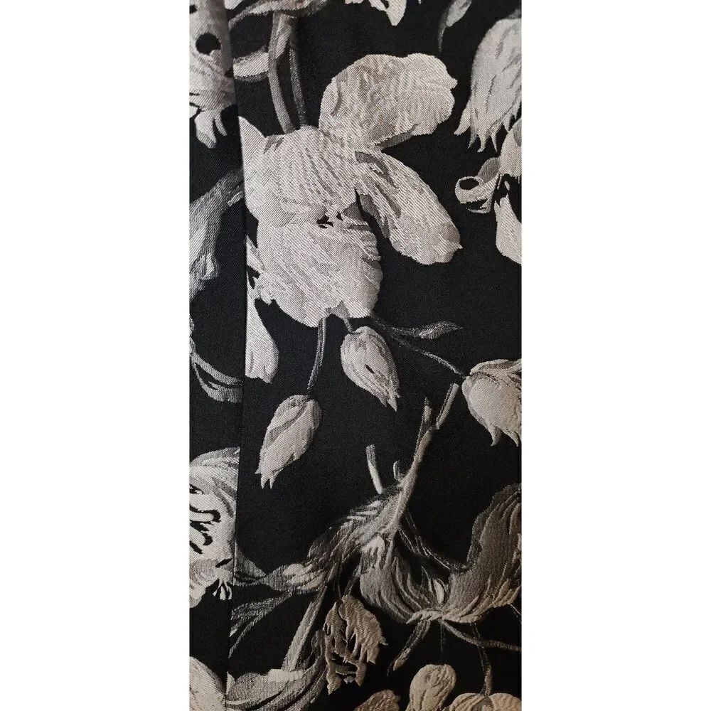 Kasper black and gray long jacket - Picture 4 of 6